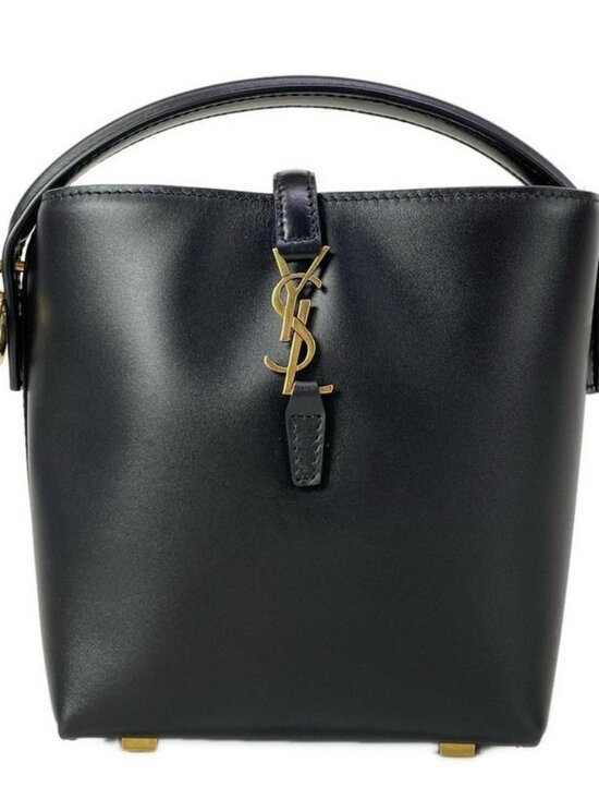 Saint Laurent Handbags - Saint Laurent Paris Handbag le 37 Mini Black Leather